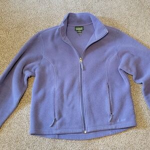LLBean Fleece Zip-Up Jacket